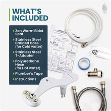 Load image into Gallery viewer, Zen Warm - Warm Water Bidet Seat Attachment